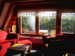 Gartenblick - Finnhütte Fischlandkoje - Top-Hundeurlaub