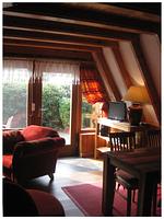Wohnzimmer - Finnhütte Fischlandkoje - Top-Hundeurlaub