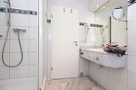 Badezimmer - Haus Kranich App 426 - Top-Hundeurlaub