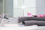 Badezimmer - Haus Kranich App 426 - Top-Hundeurlaub