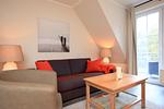 Wohnzimmer - Haus Seestern App 464 - Top-Hundeurlaub