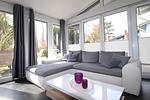 Wohnzimmer - Ferienhaus LEE - Top-Hundeurlaub