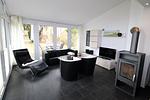 Wohnzimmer - Ferienhaus LUV - Top-Hundeurlaub