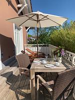 Balkon - Strandquartier 31 "Quartier 2" - Top-Hundeurlaub