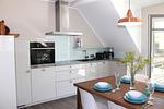 Küche / Küchenzeile - Haus Strandkieker Whg 4 - Top-Hundeurlaub