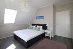 Schlafzimmer - Haus Strandkieker Whg 4 - Top-Hundeurlaub