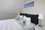 Schlafzimmer - Haus Strandkieker Whg 4 - Top-Hundeurlaub