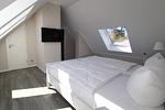 Schlafzimmer - Haus Strandkieker Whg 4 - Top-Hundeurlaub