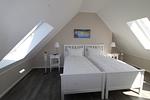 Schlafzimmer - Haus Strandkieker Whg 4 - Top-Hundeurlaub