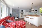 Wohnzimmer - Ferienhaus Strandnest - Top-Hundeurlaub