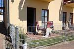 Terrasse - Deutsches Haus Zimmer 16 - Top-Hundeurlaub