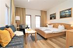Wohnzimmer - Deutsches Haus Zimmer 19 - Top-Hundeurlaub