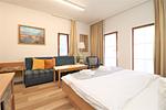 Wohnzimmer - Deutsches Haus Zimmer 19 - Top-Hundeurlaub