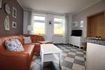 Wohnzimmer - Kapitänshaus FW 2 EG re - Top-Hundeurlaub
