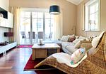Wohnzimmer - Strandquartier 31 "Quartier 4" - Top-Hundeurlaub