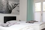 Schlafzimmer - Kleine Robbe Whg1 - Top-Hundeurlaub