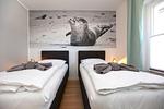 Schlafzimmer - Kleine Robbe Whg1 - Top-Hundeurlaub