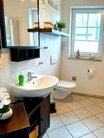 Badezimmer - Wildrose FW 1 - Top-Hundeurlaub