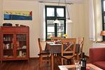 Wohnzimmer - Haus Reuter "Zeese" - Top-Hundeurlaub