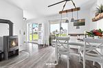 Wohnzimmer - Ferienwohnung Idefix Olpenitz - Top-Hundeurlaub