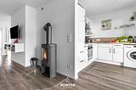 Küche / Küchenzeile - Ferienwohnung Idefix Olpenitz - Top-Hundeurlaub