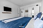 Schlafzimmer - Ferienwohnung Idefix Olpenitz - Top-Hundeurlaub