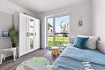 Schlafzimmer - Ferienwohnung Idefix Olpenitz - Top-Hundeurlaub