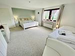 Schlafzimmer - OSTSEELANDHAUS MÄHL mit Sauna und großem Grundstück mit PKW-Stellplätzen - Top-Hundeurlaub