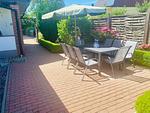 Grillbereich - OSTSEELANDHAUS MÄHL mit Sauna und großem Grundstück mit PKW-Stellplätzen - Top-Hundeurlaub