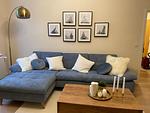 Wohnzimmer - OSTSEEKRABBE Premium Ferienwohnung familienfreundlich, zentral - Top-Hundeurlaub