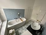 Badezimmer - OSTSEEKRABBE Premium Ferienwohnung familienfreundlich, zentral - Top-Hundeurlaub