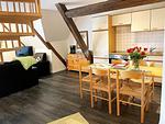 Küche / Küchenzeile - Ferienwohnung Emily Hof Döttgebüll - Top-Hundeurlaub