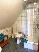 Badezimmer - Ferienwohnung Emily Hof Döttgebüll - Top-Hundeurlaub