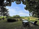Garten - Ferienwohnung Thorge OG Hof Döttgebüll - Top-Hundeurlaub