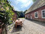 Garten - Ferienwohnung Thorge OG Hof Döttgebüll - Top-Hundeurlaub