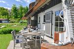 Terrasse - Ferienhaus Mee(h)r Zeit 07 Feriendorf Klein Stresow Rügen - Top-Hundeurlaub