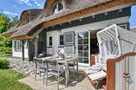 Terrasse - Ferienhaus Mee(h)r Zeit 07 Feriendorf Klein Stresow Rügen - Top-Hundeurlaub
