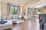 Wohnzimmer - Ferienhaus Mee(h)r Zeit 07 Feriendorf Klein Stresow Rügen - Top-Hundeurlaub