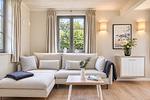 Wohnzimmer - Ferienhaus Mee(h)r Zeit 07 Feriendorf Klein Stresow Rügen - Top-Hundeurlaub