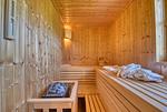 Sauna - Ferienhaus Küstenhuus 20 Feriendorf Klein Stresow Rügen - Top-Hundeurlaub