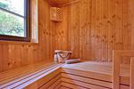 Sauna - Ferienhaus Haus Kormoran 21 Feriendorf Klein Stresow Rügen - Top-Hundeurlaub