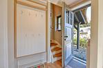 Fassade / Eingang - Ferienhaus Haus Kormoran 21 Feriendorf Klein Stresow Rügen - Top-Hundeurlaub