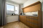Küche / Küchenzeile - Ferienappartement Morgenröte 1 mit Sauna - Top-Hundeurlaub