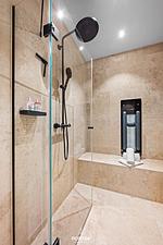 Badezimmer - Shipyard Suite List auf Sylt - Top-Hundeurlaub