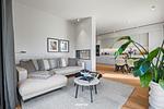 Wohnzimmer - Shipyard Suite List auf Sylt - Top-Hundeurlaub