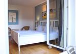 Schlafzimmer - Strandkorb - Top-Hundeurlaub