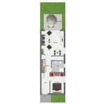 Grundriss - Wohnung 09-4 - Top-Hundeurlaub