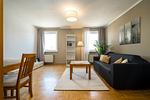 Wohnzimmer - Ferienappartement Sommerwind 2 mit Sauna - Top-Hundeurlaub