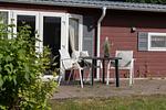 Terrasse - Ferienhaus  Mellumplate 10 - Top-Hundeurlaub