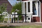 Terrasse - Ferienhaus  Mellumplate 10 - Top-Hundeurlaub